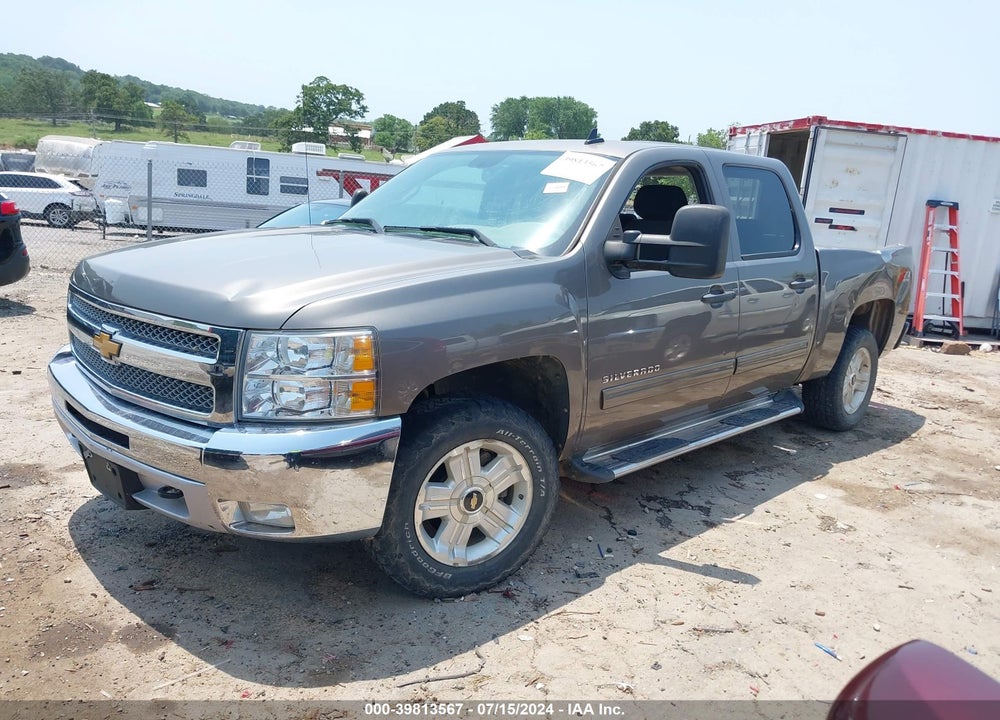 2013 CHEVROLET SILVERADO 1500 LT VIN: 3GCPKSE72DG115002