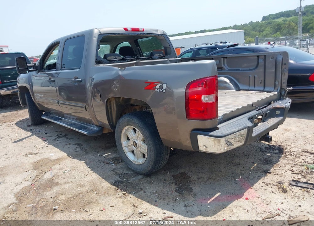 2013 CHEVROLET SILVERADO 1500 LT VIN: 3GCPKSE72DG115002