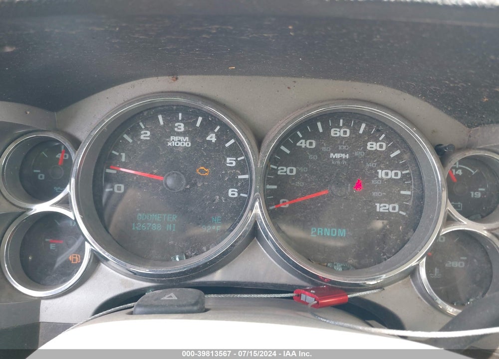 2013 CHEVROLET SILVERADO 1500 LT VIN: 3GCPKSE72DG115002