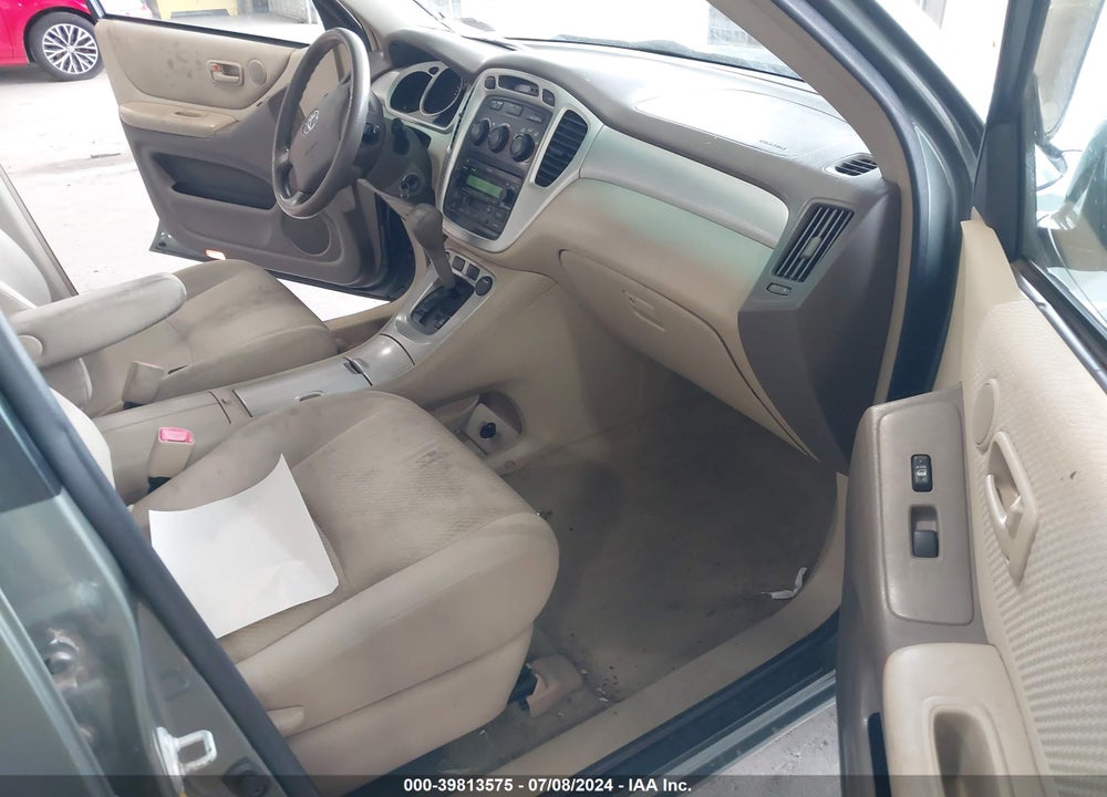 2007 TOYOTA HIGHLANDER V6 VIN: JTEHP21A370228145