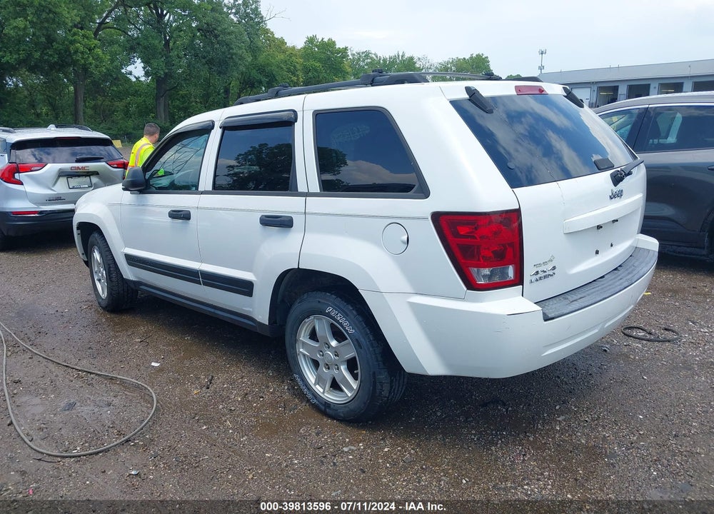 2006 JEEP GRAND CHEROKEE LAREDO VIN: 1J4GR48K06C186125