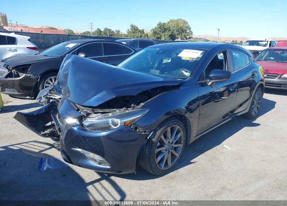 2018 MAZDA 3 GRAND TOURING VIN: 3MZBN1M32JM269391