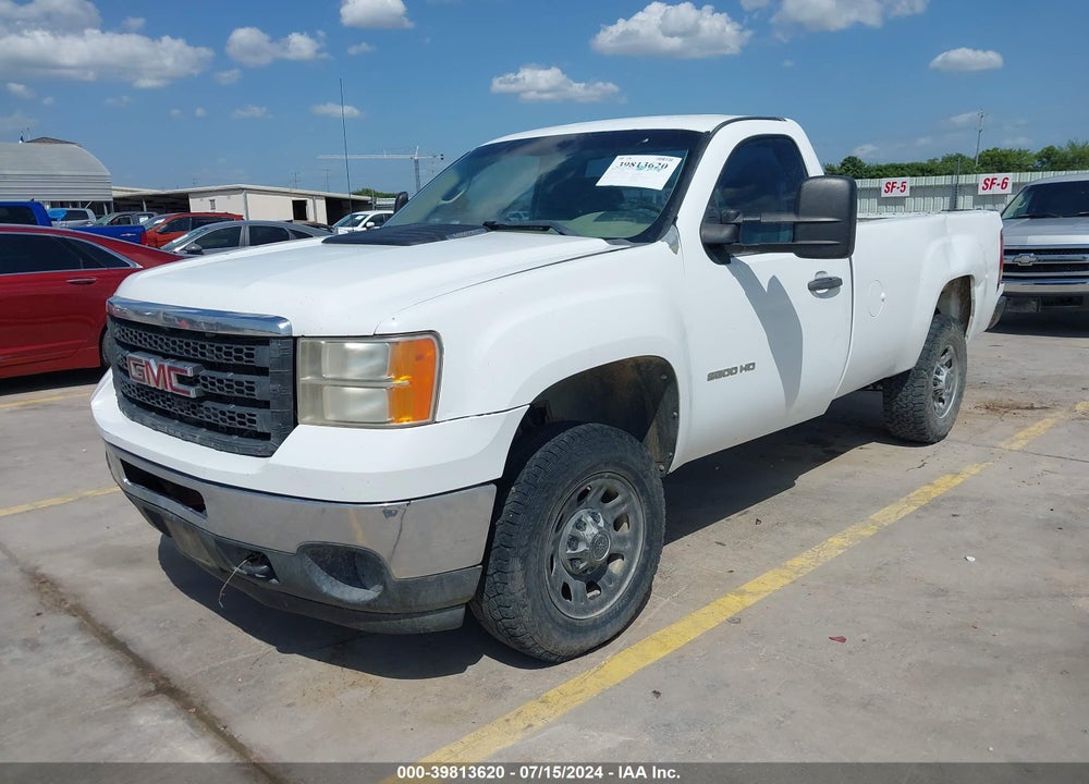 2011 GMC SIERRA 2500HD WORK TRUCK VIN: 1GT01ZCG3BF113872
