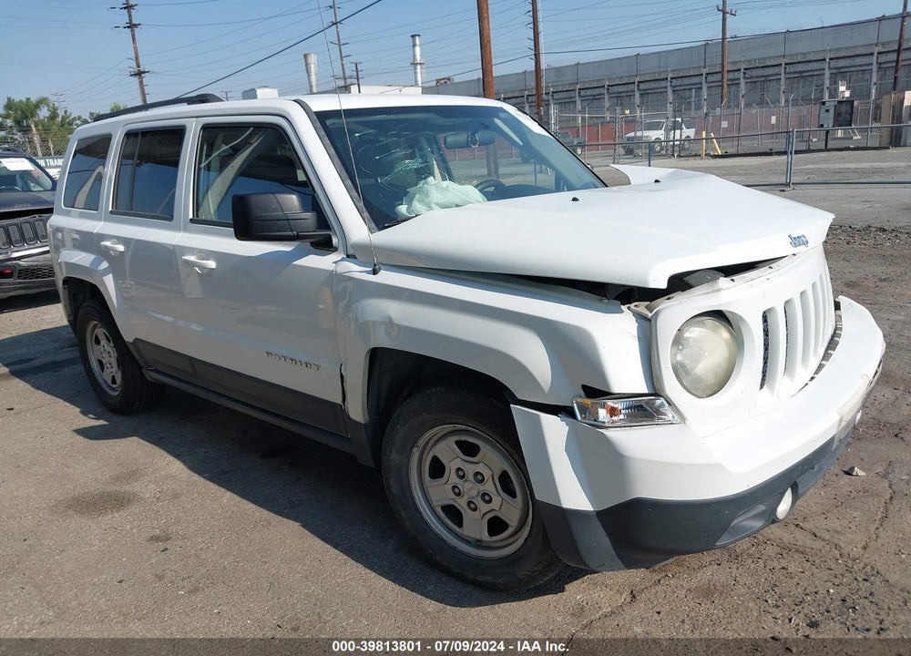 2012 JEEP PATRIOT SPORT VIN: 1C4NJPBA4CD660122