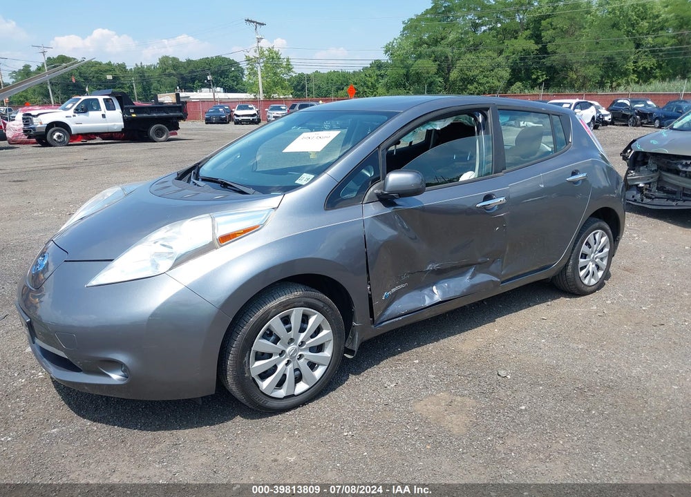 2015 NISSAN LEAF S VIN: 1N4AZ0CP2FC309291