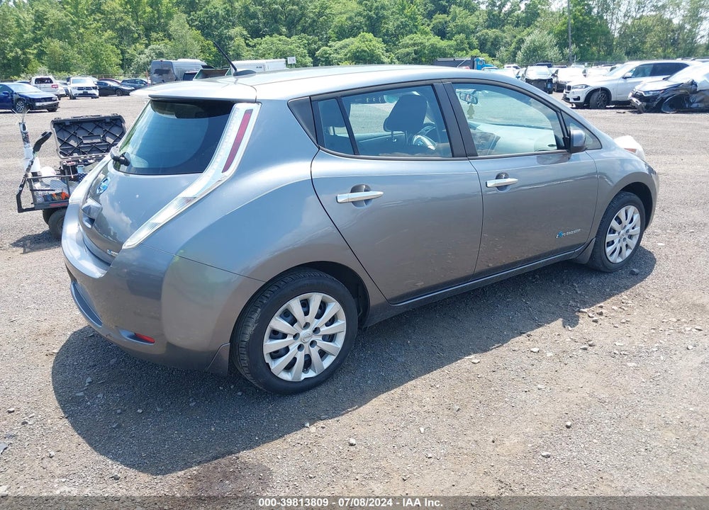 2015 NISSAN LEAF S VIN: 1N4AZ0CP2FC309291