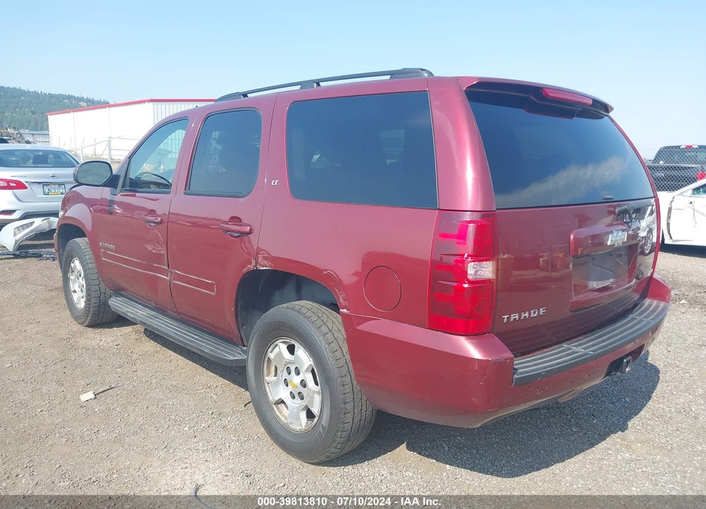 2008 CHEVROLET TAHOE LT VIN: 1GNFK13078J149380