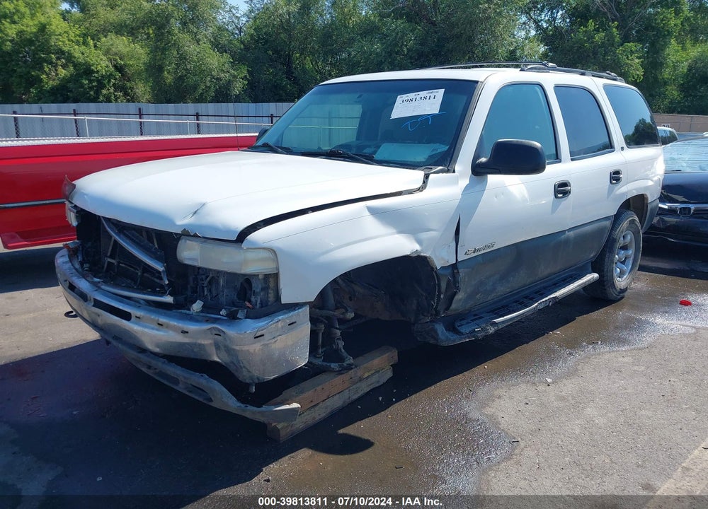 2002 CHEVROLET TAHOE LS VIN: 1GNEK13Z72R206955