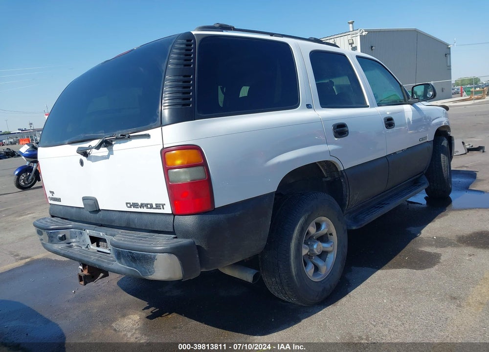 2002 CHEVROLET TAHOE LS VIN: 1GNEK13Z72R206955
