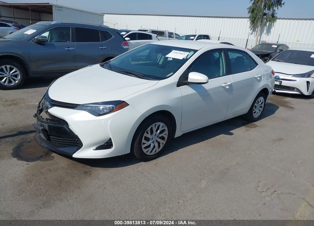 2017 TOYOTA COROLLA LE VIN: 5YFBURHE2HP736165