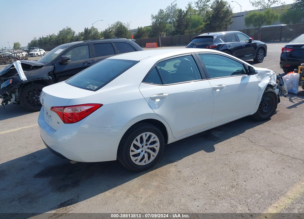 2017 TOYOTA COROLLA LE VIN: 5YFBURHE2HP736165
