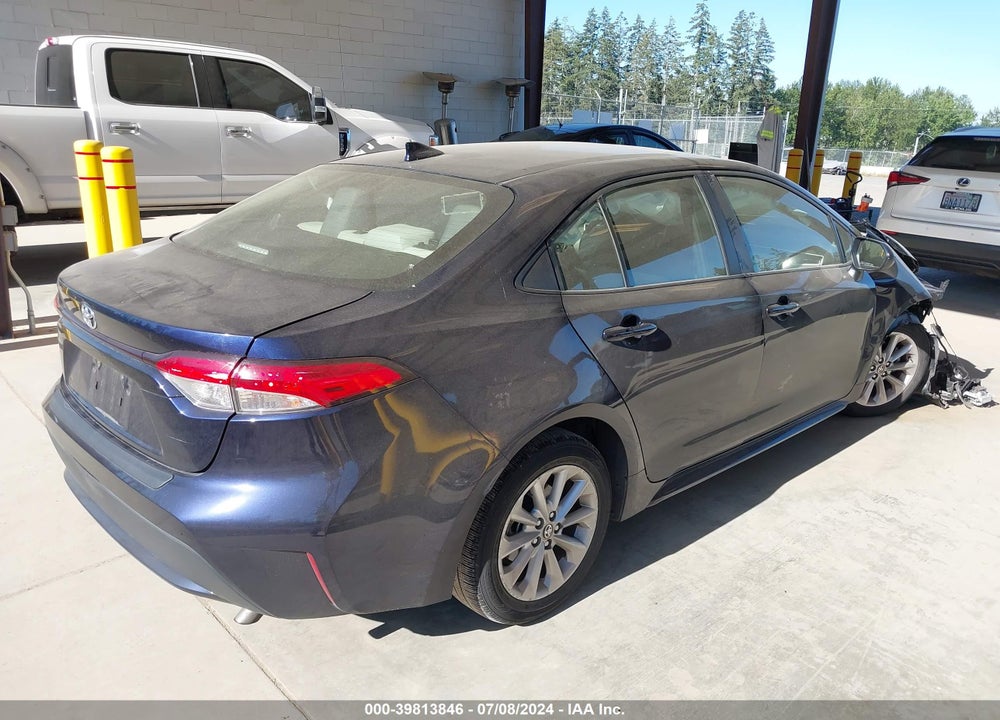 2020 TOYOTA COROLLA LE VIN: JTDHPRAEXLJ068169