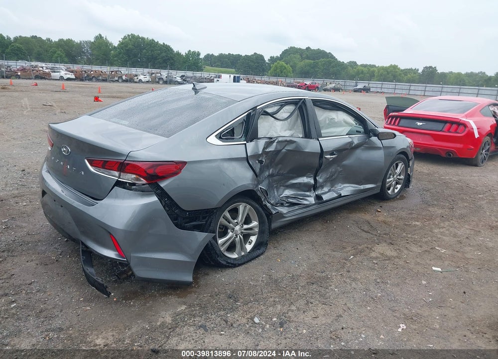 2018 HYUNDAI SONATA SEL VIN: 5NPE34AF4JH632690