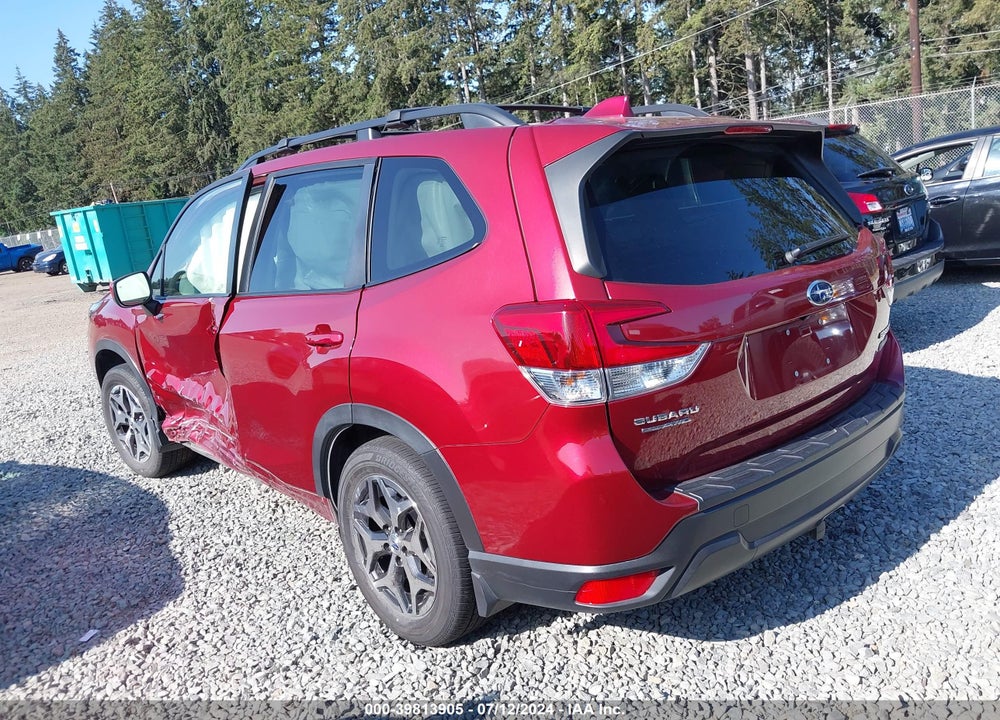 2021 SUBARU FORESTER PREMIUM VIN: JF2SKAJC4MH536735