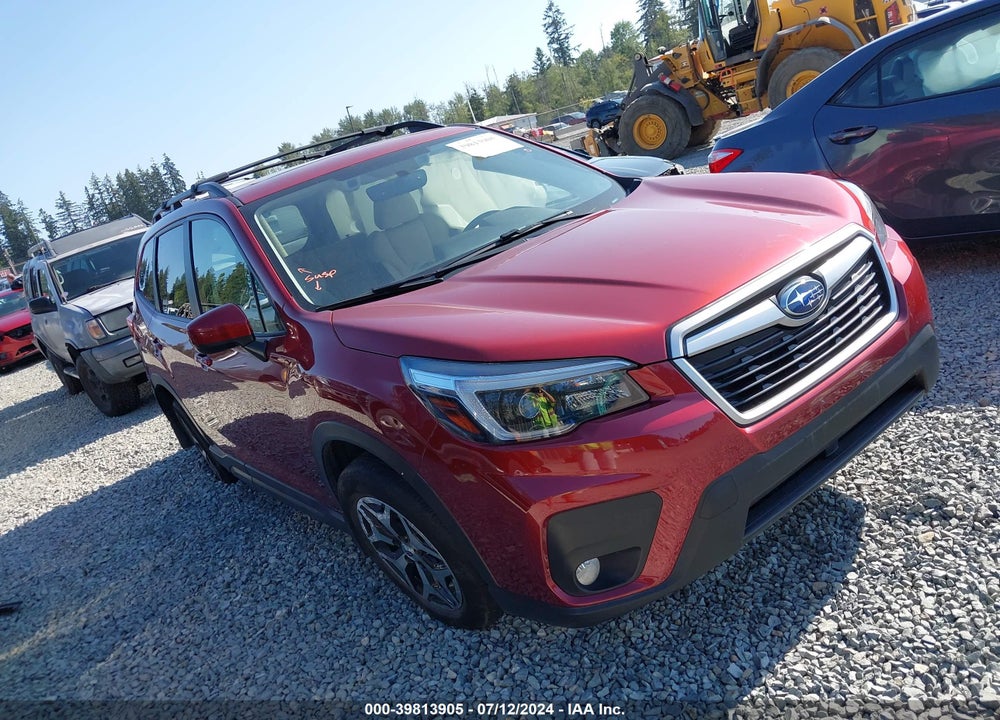 2021 SUBARU FORESTER PREMIUM VIN: JF2SKAJC4MH536735
