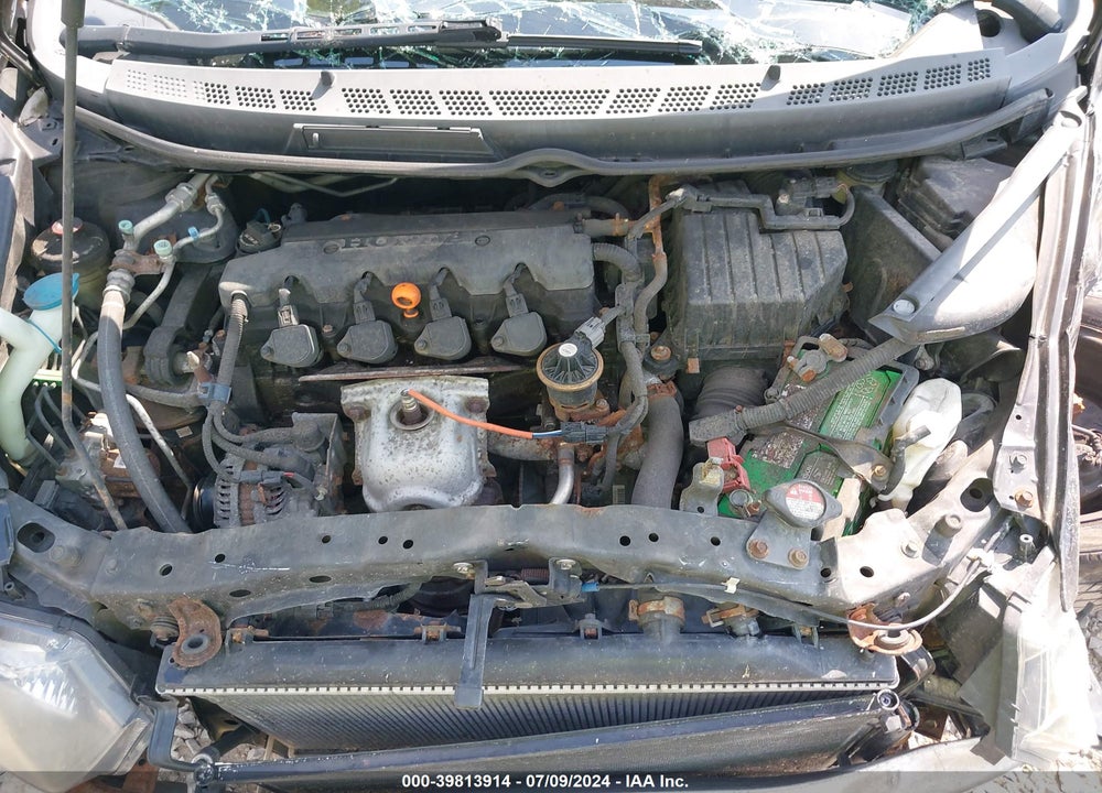 2008 HONDA CIVIC LX VIN: 2HGFG12618H580073
