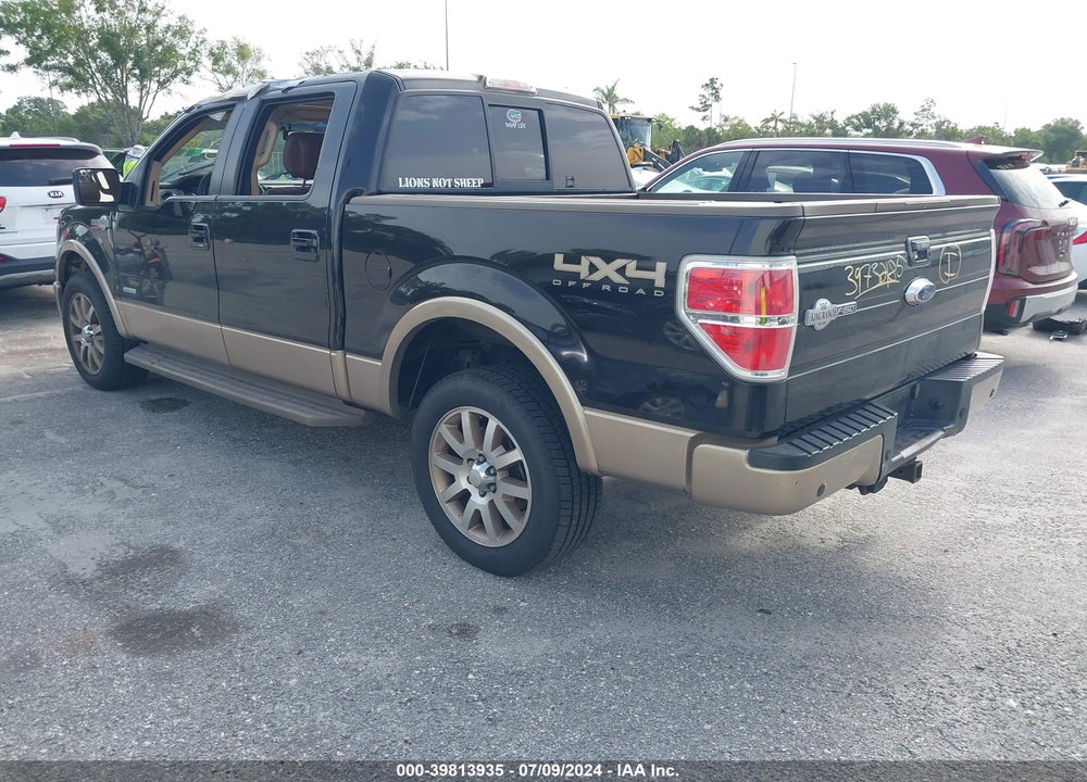 2013 FORD F-150 KING RANCH VIN: 1FTFW1ETXDKE64876