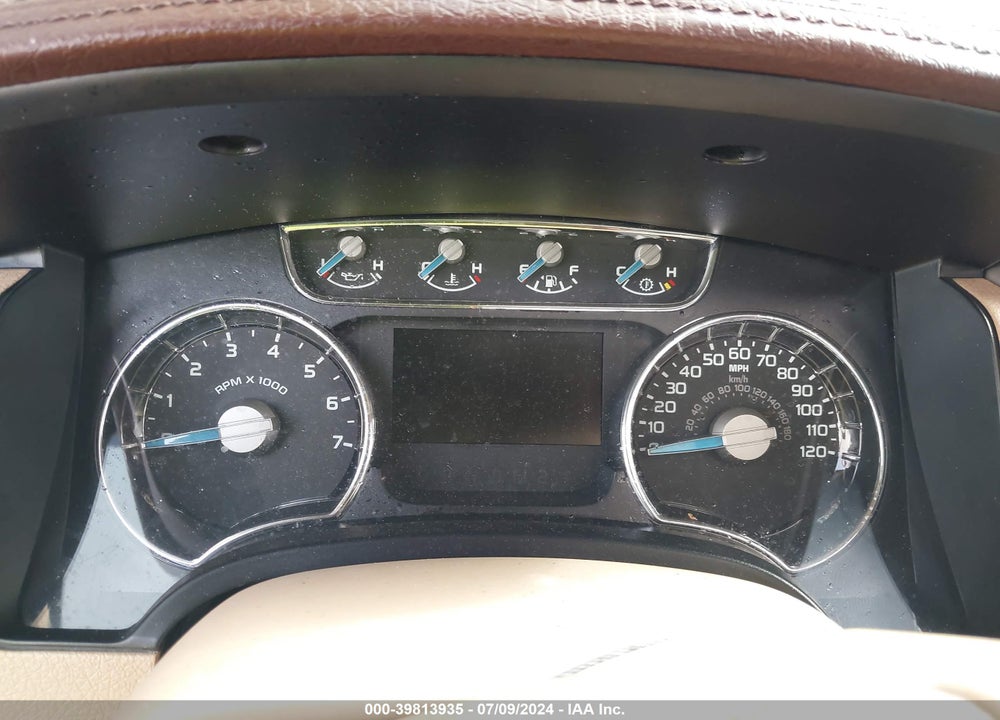 2013 FORD F-150 KING RANCH VIN: 1FTFW1ETXDKE64876