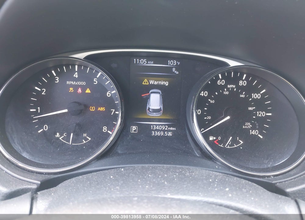 2016 NISSAN ROGUE SV VIN: JN8AT2MT4GW028276