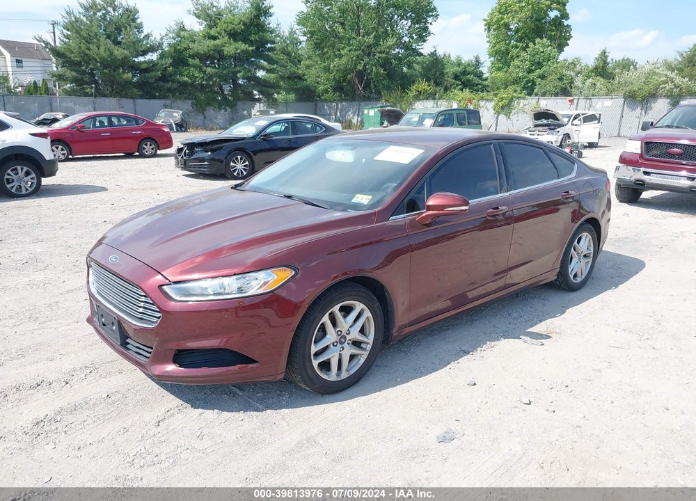 2016 FORD FUSION SE VIN: 3FA6P0HDXGR372880