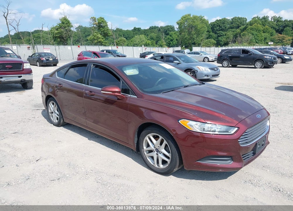 2016 FORD FUSION SE VIN: 3FA6P0HDXGR372880