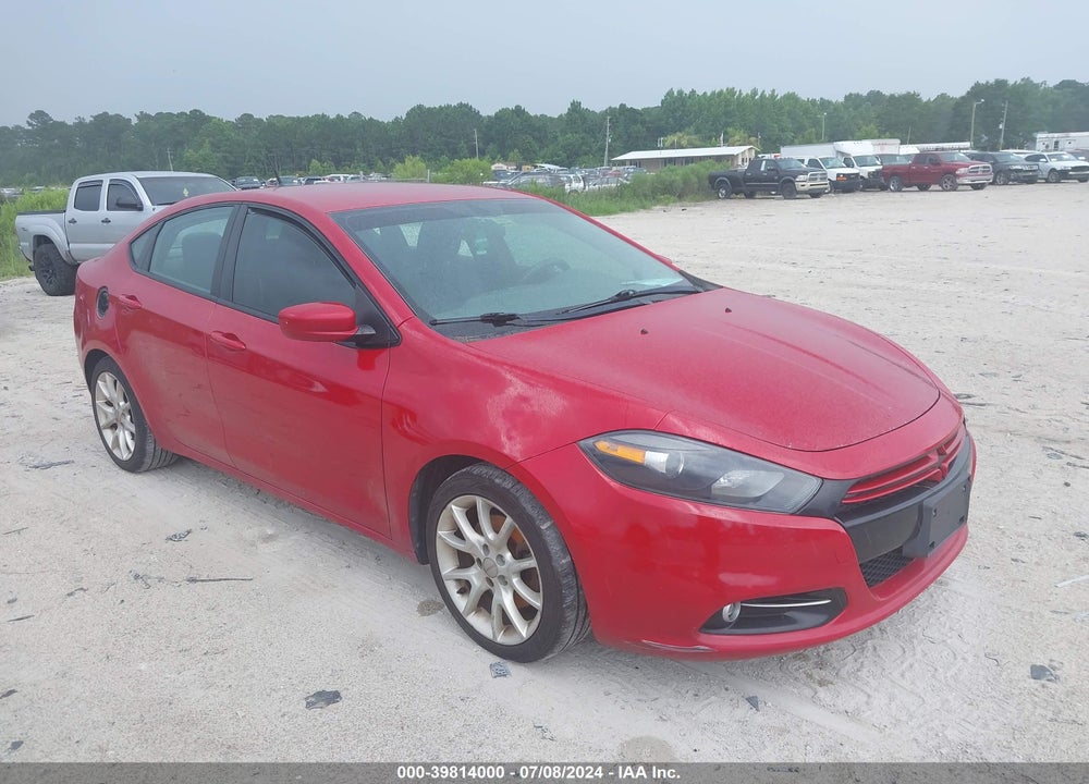 2013 DODGE DART RALLYE VIN: 1C3CDFBH0DD640431