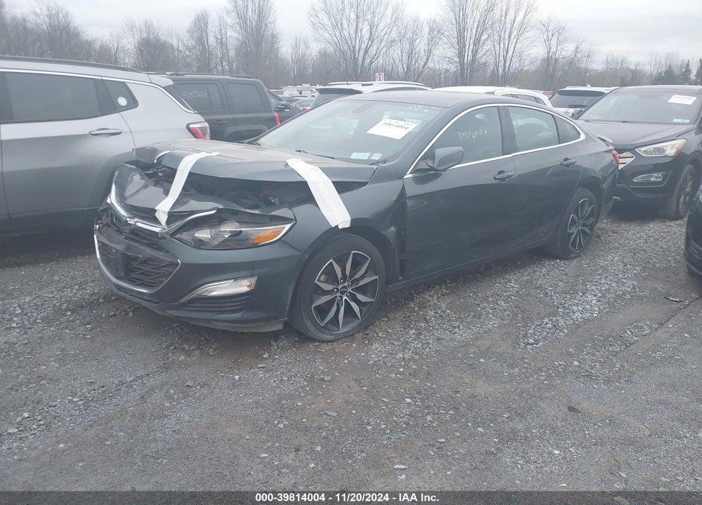 2020 CHEVROLET MALIBU FWD RS VIN: 1G1ZG5ST7LF122596