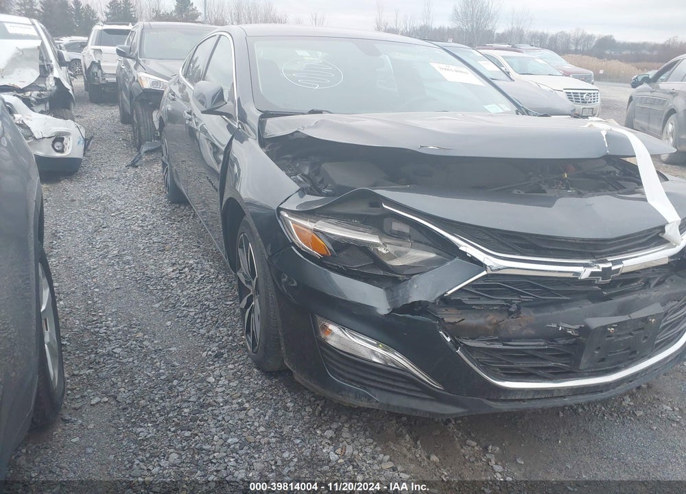 2020 CHEVROLET MALIBU FWD RS VIN: 1G1ZG5ST7LF122596