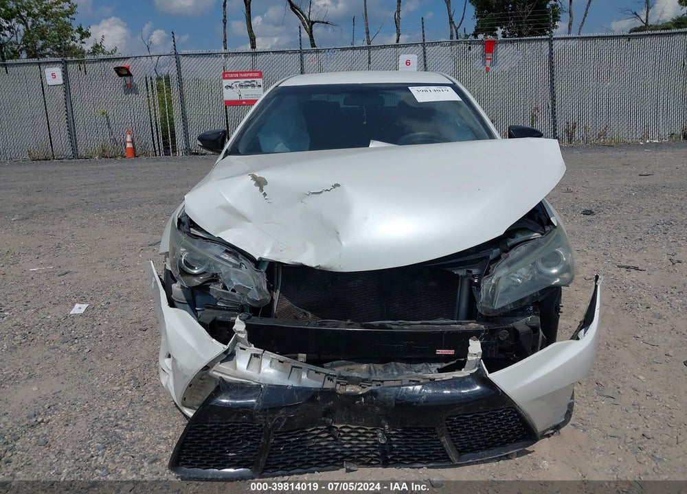 2016 TOYOTA CAMRY SE VIN: 4T1BF1FK9GU551130