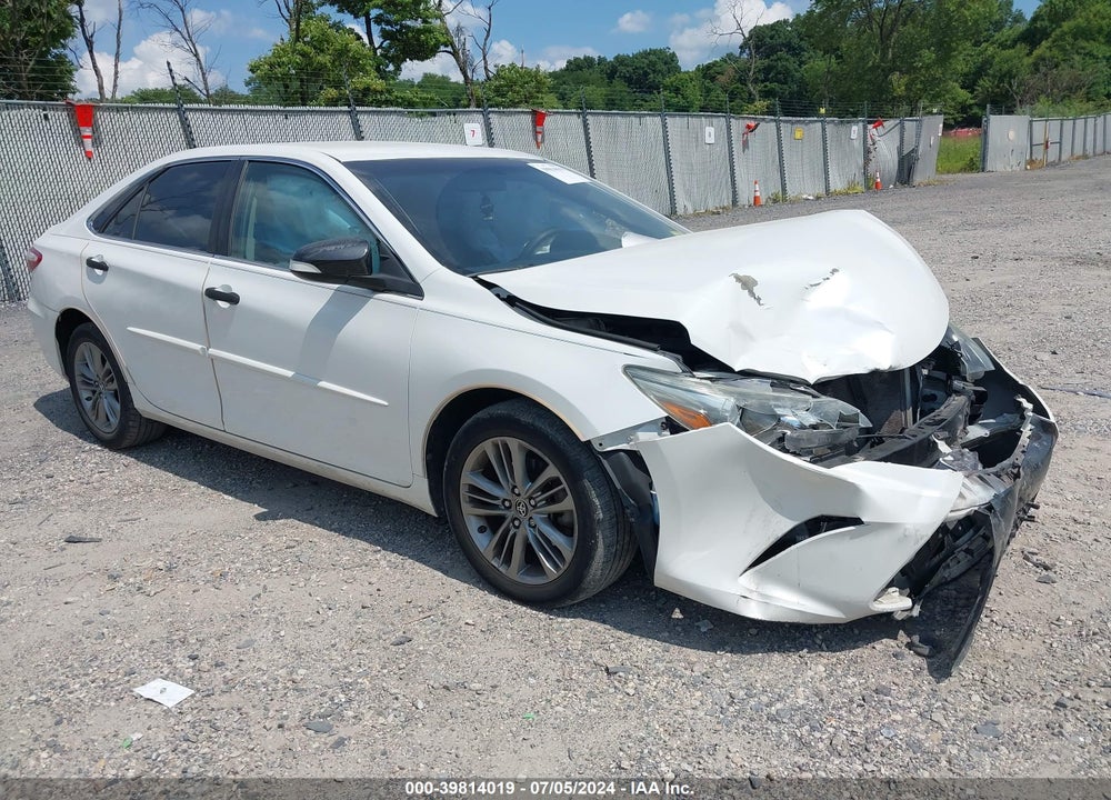 2016 TOYOTA CAMRY SE VIN: 4T1BF1FK9GU551130