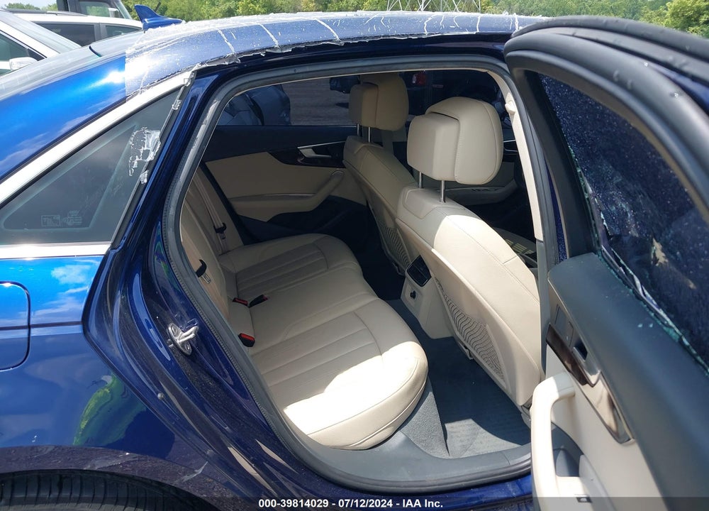 2019 AUDI A4 45 PREMIUM VIN: WAUDNAF48KN019501