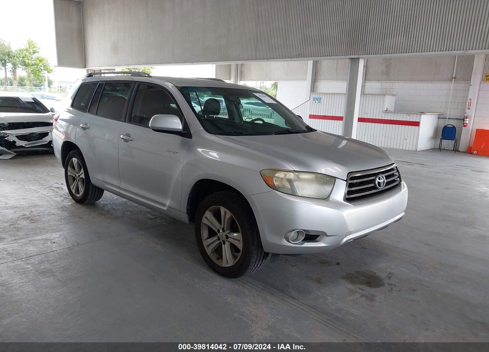 2008 TOYOTA HIGHLANDER SPORT VIN: JTEDS43A382011139
