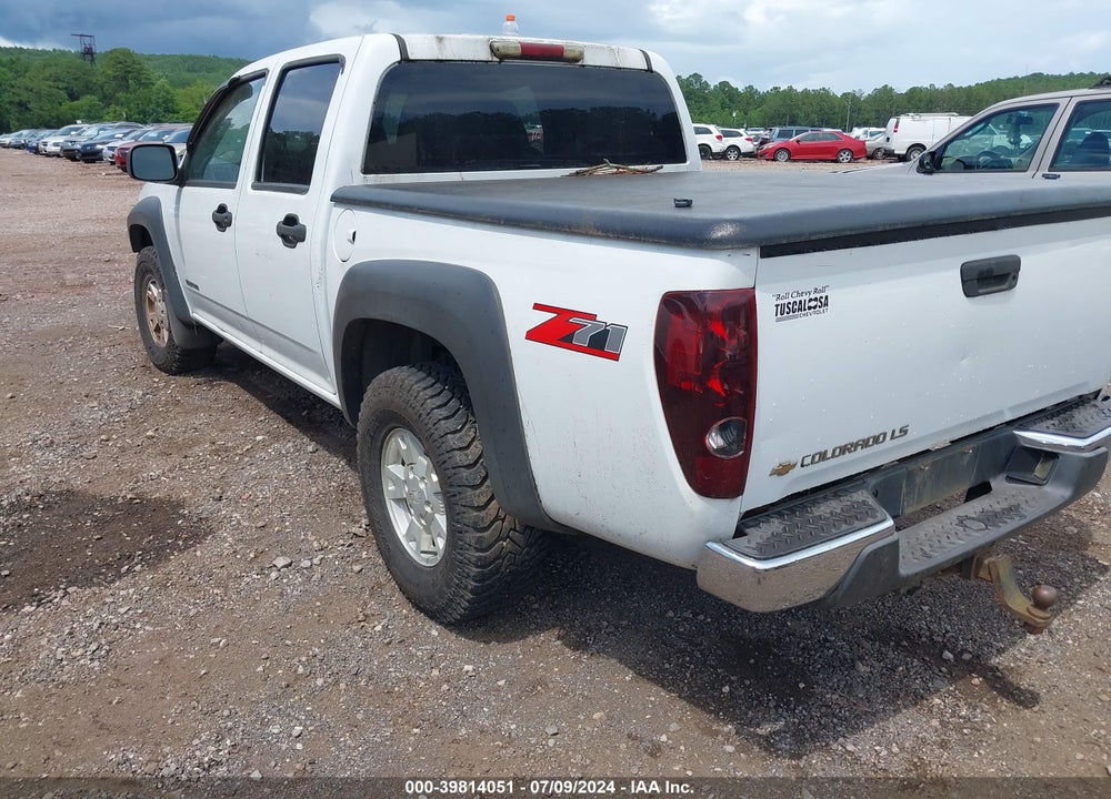 2005 CHEVROLET COLORADO LS VIN: 1GCDS136X58138123