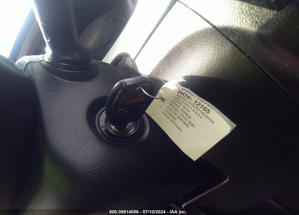 2013 HONDA CIVIC EX VIN: 2HGFB2F83DH518894