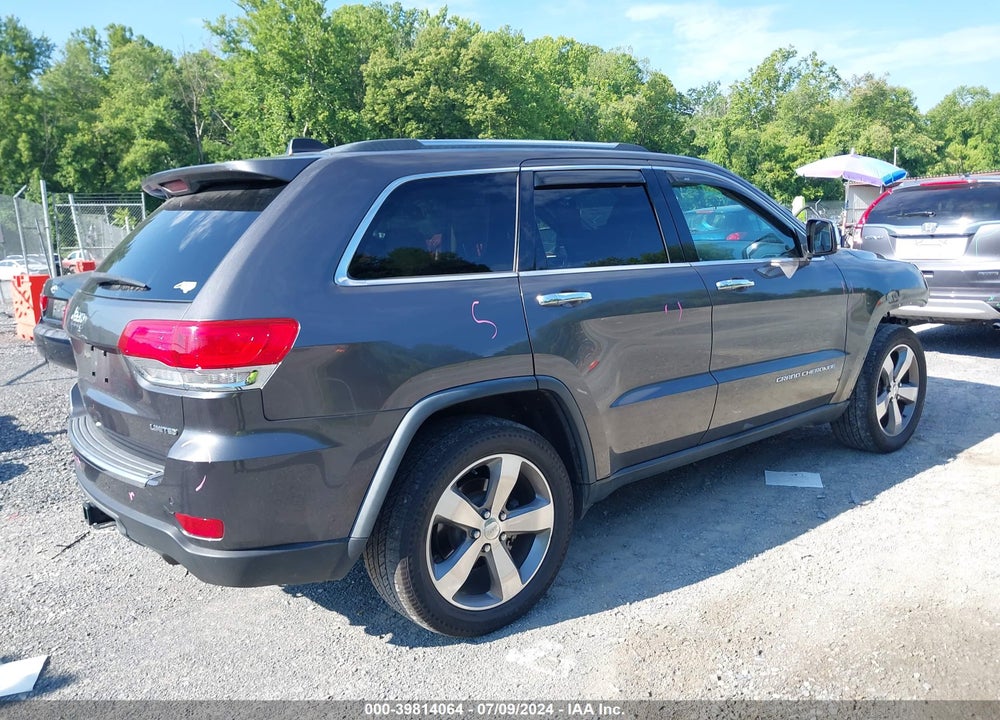 2014 JEEP GRAND CHEROKEE LIMITED VIN: 1C4RJFBG0EC316098