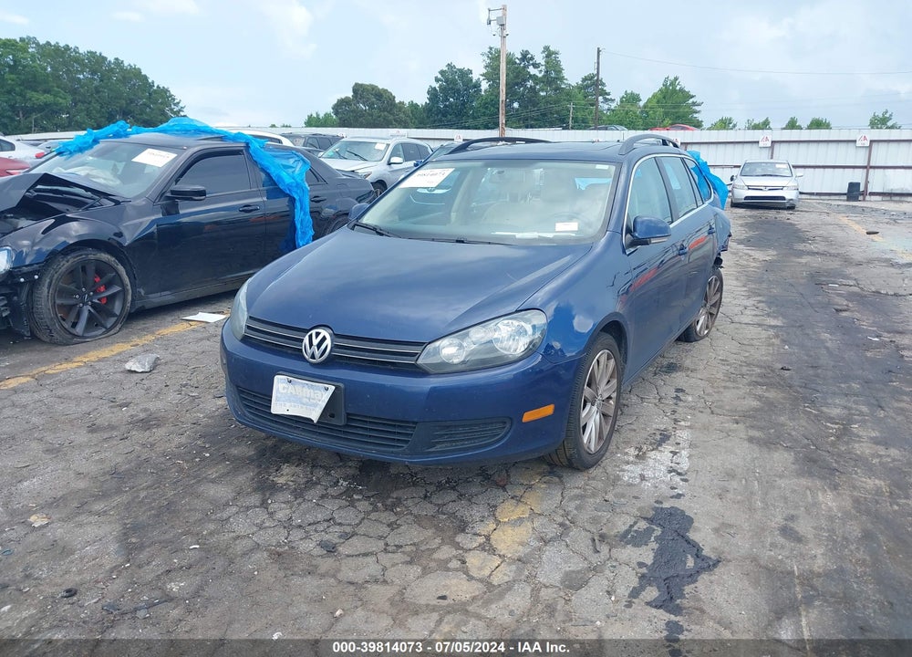 2011 VOLKSWAGEN JETTA SPORTWAGEN 2.5L SE VIN: 3VWPZ7AJ3BM625168