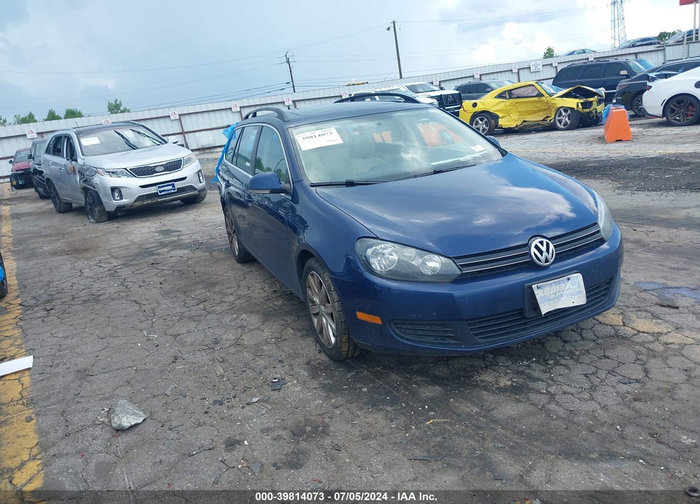2011 VOLKSWAGEN JETTA SPORTWAGEN 2.5L SE VIN: 3VWPZ7AJ3BM625168