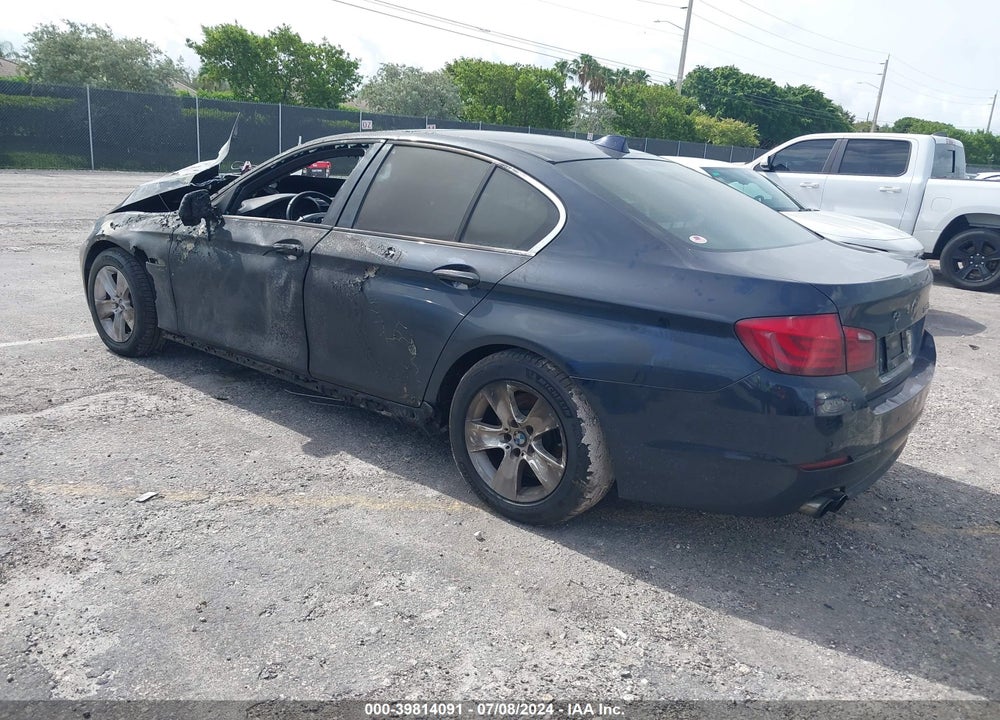 2012 BMW 528I XDRIVE VIN: WBAXH5C52CDW06776