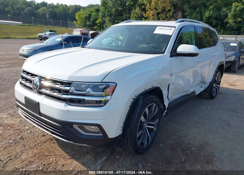 2019 VOLKSWAGEN ATLAS 3.6L V6 SEL PREMIUM VIN: 1V2NR2CA1KC611683
