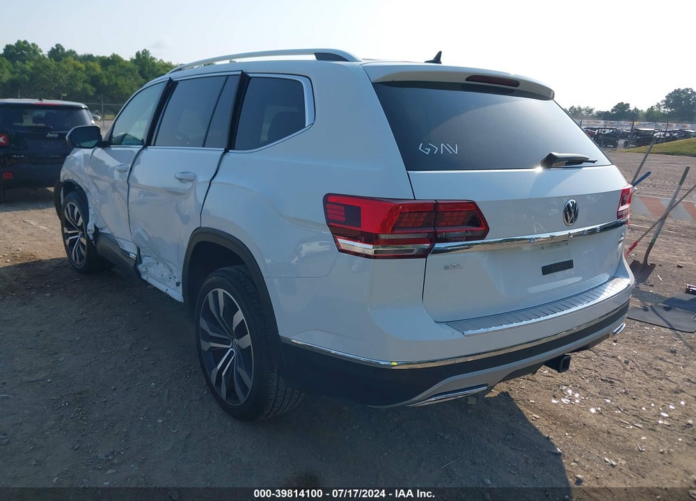 2019 VOLKSWAGEN ATLAS 3.6L V6 SEL PREMIUM VIN: 1V2NR2CA1KC611683