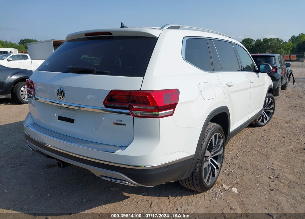 2019 VOLKSWAGEN ATLAS 3.6L V6 SEL PREMIUM VIN: 1V2NR2CA1KC611683
