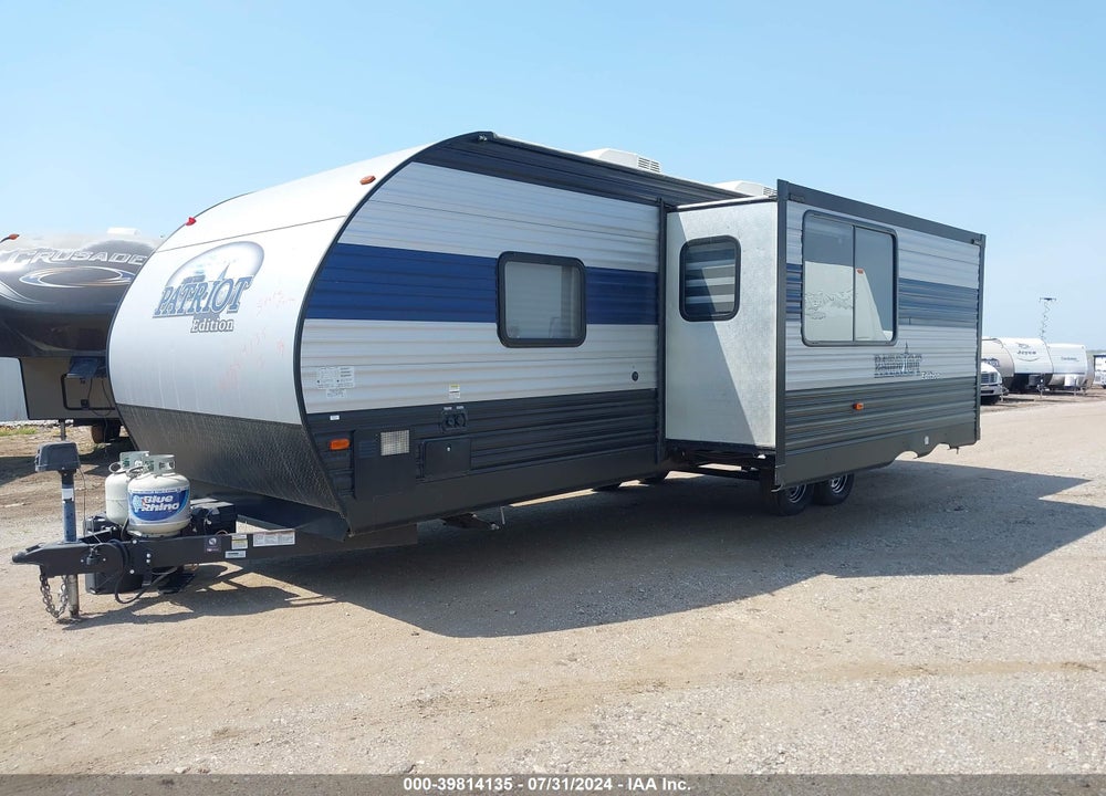 2021 CHEROKEE 274BRB VIN: 4X4TCKC25MX147807