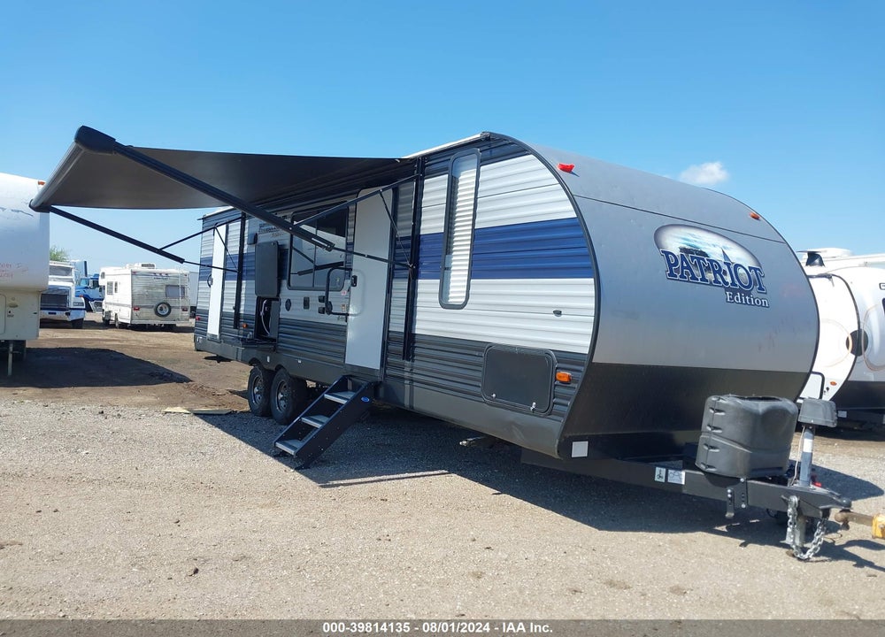 2021 CHEROKEE 274BRB VIN: 4X4TCKC25MX147807