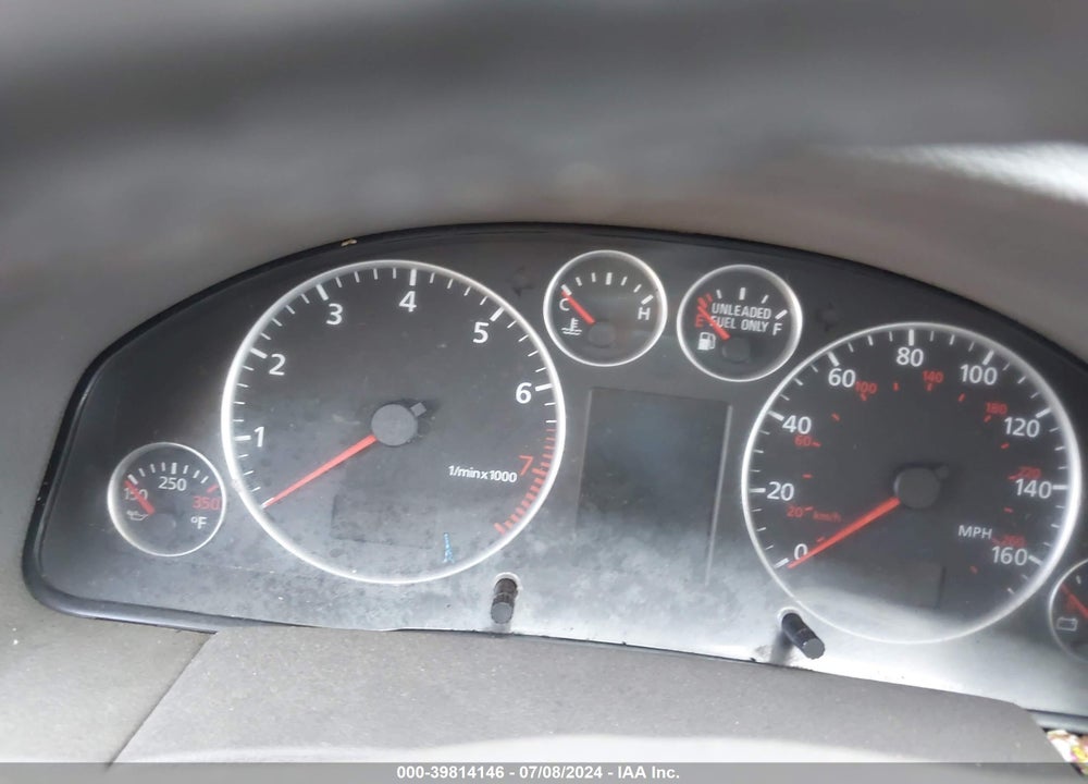 2004 AUDI A6 2.7T S-LINE VIN: WAUCD64B84N103110