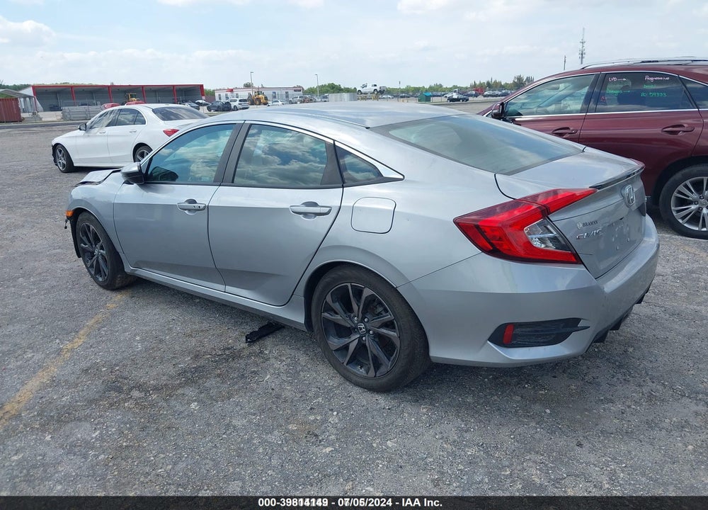 2020 HONDA CIVIC SPORT VIN: 2HGFC2F85LH562715