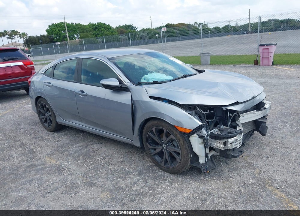 2020 HONDA CIVIC SPORT VIN: 2HGFC2F85LH562715