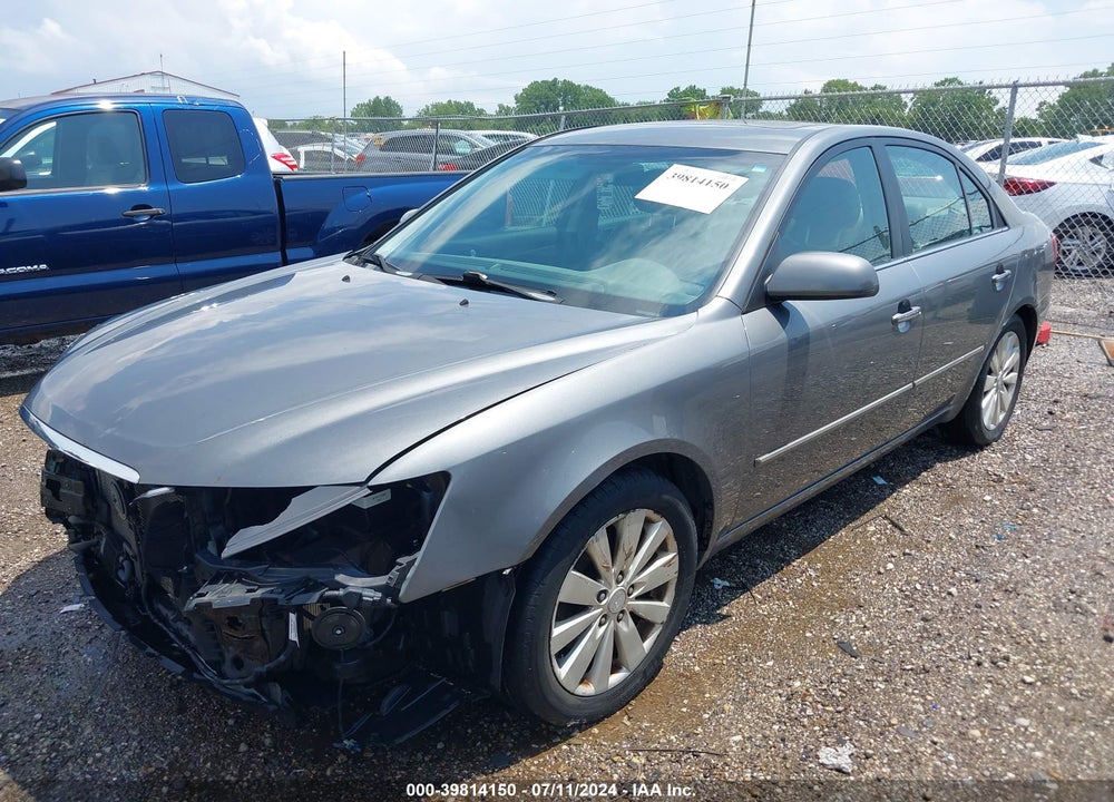 2009 HYUNDAI SONATA LIMITED V6 VIN: 5NPEU46F09H501614