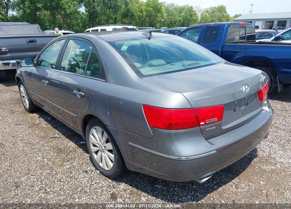 2009 HYUNDAI SONATA LIMITED V6 VIN: 5NPEU46F09H501614