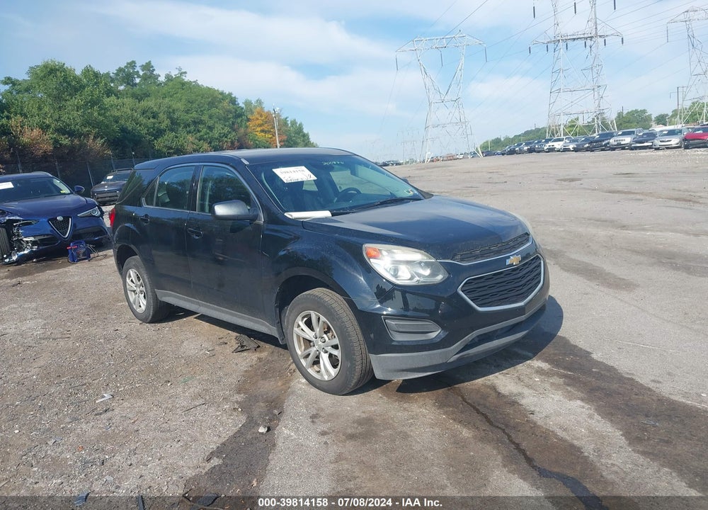2017 CHEVROLET EQUINOX LS VIN: 2GNFLEEK7H6200876