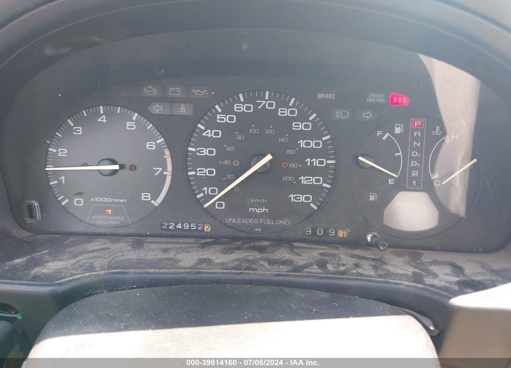 1993 HONDA ACCORD LX VIN: 1HGCB7656PA142409
